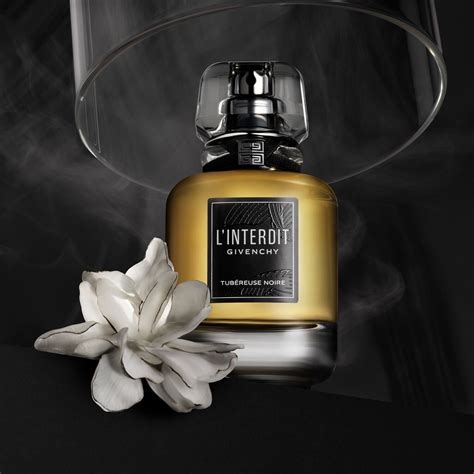 l'interdit givenchy tubéreuse noire|Givenchy l'interdit tuberose.